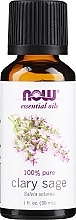 Clary Sage Essential Oil - Now Foods Essential Oils 100% Pure Clary Sage — photo N1