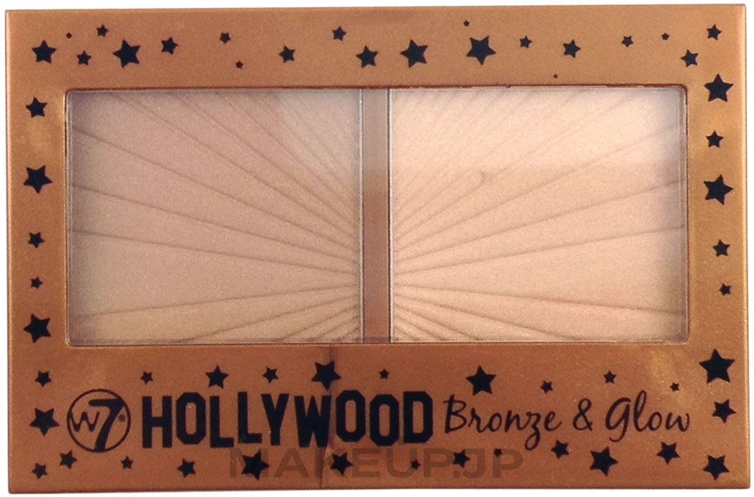 Face Bronzer - W7 Hollywood Bronze & Glow — photo 13 g