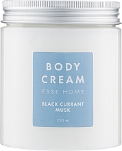 Body Cream with Black Currant & Musk - Esse Home Body Cream Black Currant Musk — photo N1
