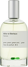 Fragrances, Perfumes, Cosmetics Miller Et Bertaux Green - Eau de Parfum