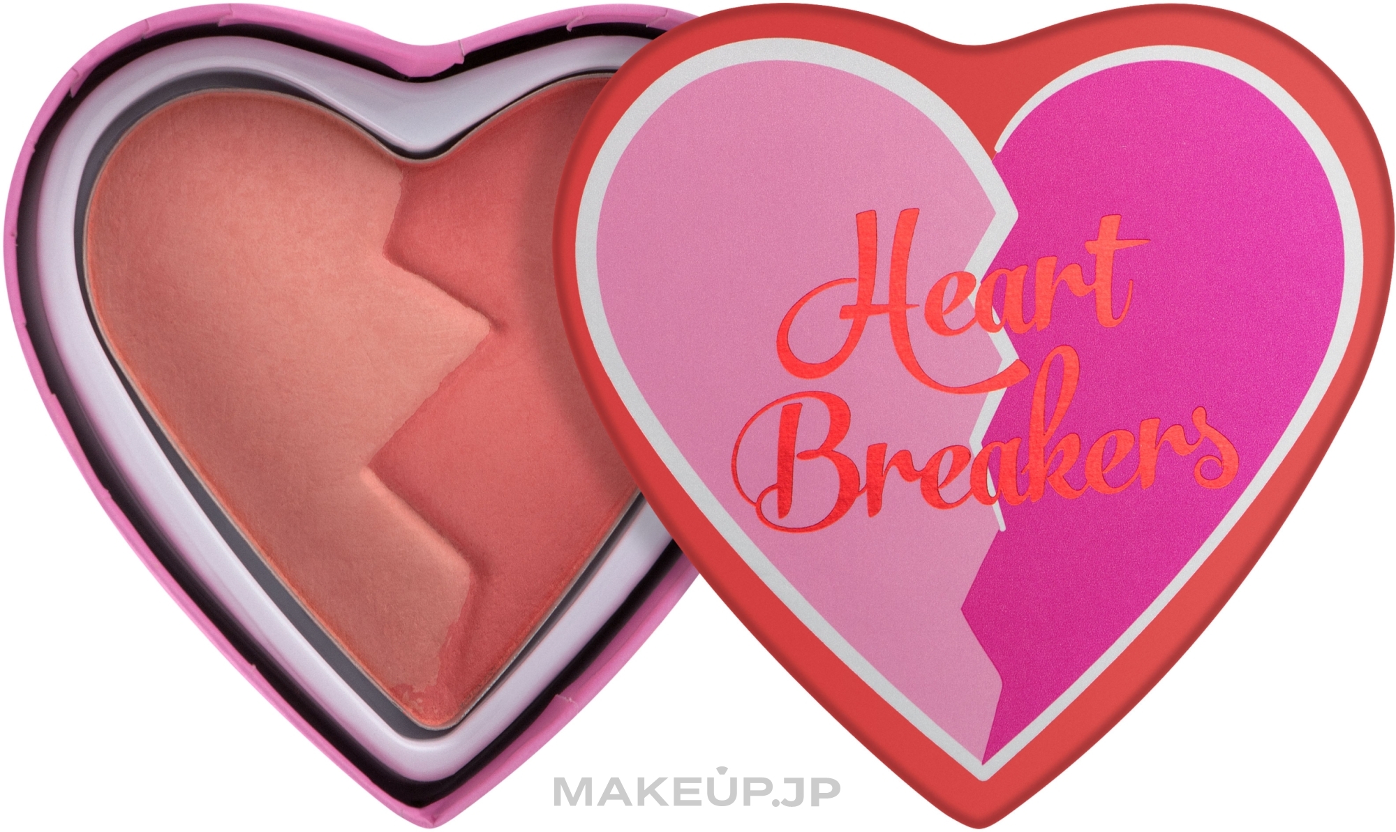 Blush - I Heart Revolution Heartbreakers Matte Blush — photo Brave
