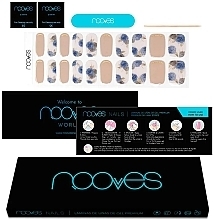 Fragrances, Perfumes, Cosmetics Gel Nail Sticker Set - Novoves Premium Luxe Elegant Floral Metallic