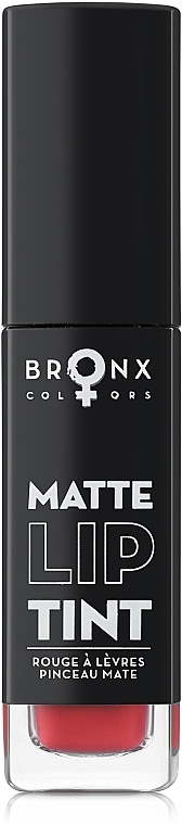 Matte Lip Tint - Bronx Colors Matte Lip Tint (MLT06 -Coral Sorbet) — photo N1