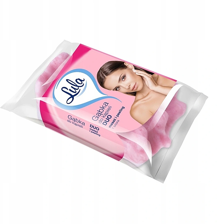 Bath Sponge, pink - LULA DUO — photo N4