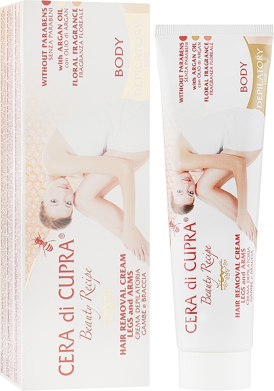 Hand & Leg Depilation Cream - Cera Di Cupra — photo N1