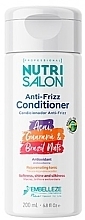 Fragrances, Perfumes, Cosmetics Anti-Frizz Conditioner - Novex Nutri Salon Anti-Frizz Conditioner