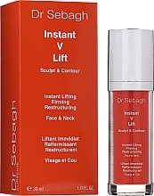 Instant Lifting Face & Neck Serum - Dr Sebagh Supreme Instant V Lift — photo N2