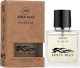 Fragrances, Perfumes, Cosmetics Car Perfume - Mira Max Eau De Car Iron Man Perfume Natural Spray For Car Vaporisateur