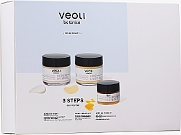 Fragrances, Perfumes, Cosmetics Set - Veoli Botanica 3 Steps Daily Routine (f/cr/60ml + f/cr/60ml + eye/cr/15ml)