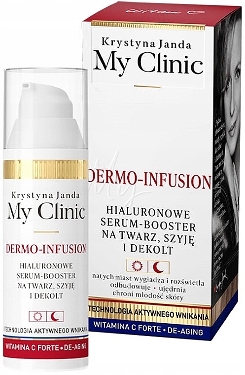 Hyaluronic Booster Serum for Face, Neck & Décolleté - Janda My Clinic Dermo-Infusion Hyaluronic Serum — photo N1