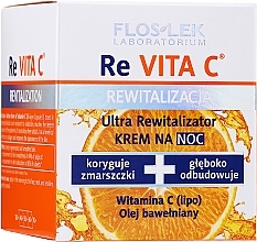 Regenerating Face Cream - Floslek Revita C Face Cream 40+ — photo N2