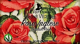 Fragrances, Perfumes, Cosmetics Natural English Rose Soap - Florinda Sapone Vegetale English Rose