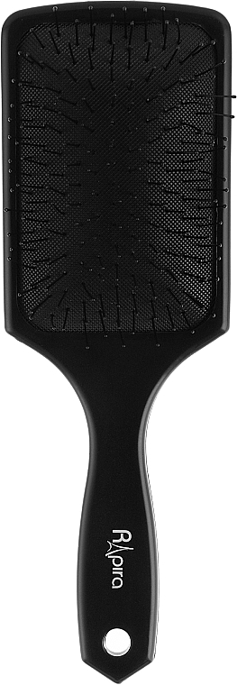 Wide Hair Brush C0263, black - Rapira — photo N3