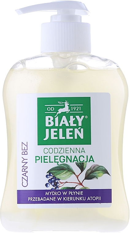 Hypoallergenic Soap, Elderberry Extract - Bialy Jelen Hypoallergenic Premium Soap Extract From Elderberry — photo N2