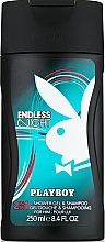 Fragrances, Perfumes, Cosmetics Playboy Endless Night - 2-in-1 Shower Gel-Shampoo