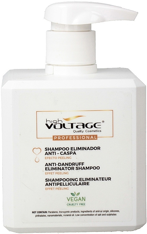 Anti-Dandruff Shampoo - Voltage Anti-Dandruff Eliminator Shampoo Effect Peeling — photo N1