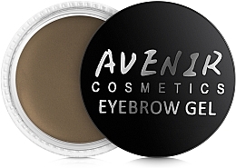 Eyebrow Gel - Avenir Cosmetics Premium Eyebrow Gel (Graphit) — photo N1