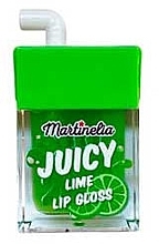 Fragrances, Perfumes, Cosmetics Juicy Lip Gloss, lime - Martinelia Lip Gloss