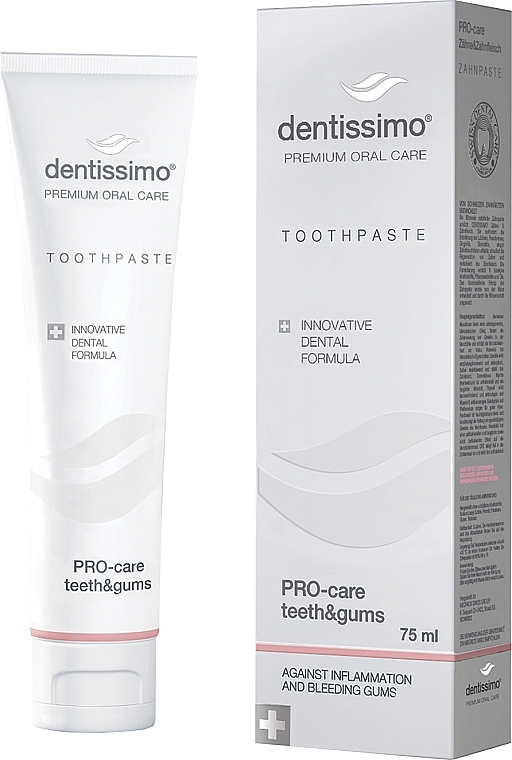 Teeth & Gums Protection Toothpaste - Dentissimo Pro-Care Teeth&Gums — photo N1