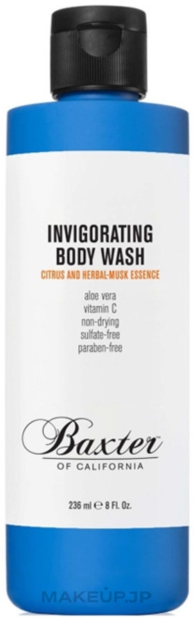 Shower Gel - Baxter of California Invigorating Body Wash Citrus Herbal Musk — photo 236 ml