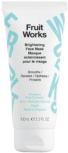 ブライトニングフェイスマスク - Fruit Works Brightening Face Mask — photo N1