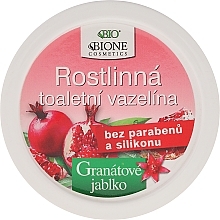 Fragrances, Perfumes, Cosmetics Vaseline - Bione Cosmetics Pomegranate Plant Vaseline With Antioxidants