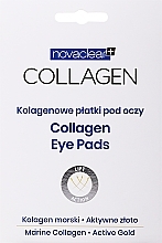 Fragrances, Perfumes, Cosmetics Collagen Eye Pads - Novaclear Collagen Eye Pads