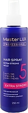 Extra Strong Hold Hair Spray - Master LUX Professional Extra Strong Hair Spray — photo N1