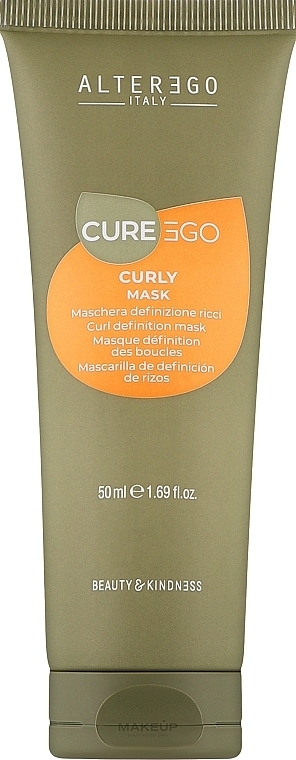 Curly or Wavy Hair Mask - Alter Ego CureEgo Curly Mask — photo N1