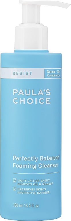 Mild Daily Cleanser - Paula's Choice Perfectly Balanced Foaming Cleanser — photo N1