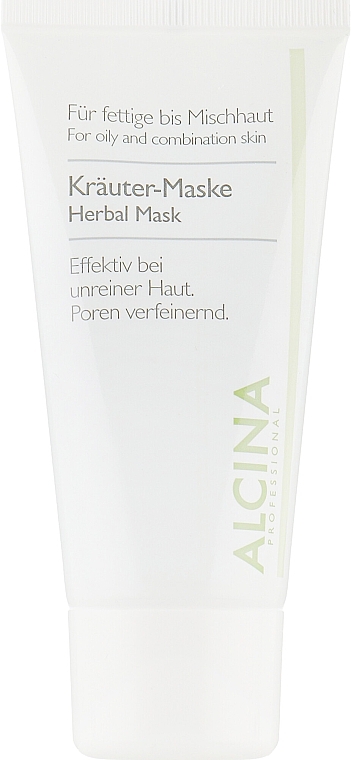 Herbal Extracts Mask for Oily Skin - Alcina Herbal Mask — photo N3