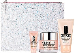 Fragrances, Perfumes, Cosmetics Set - Clinique Moisture Surge Value Set (cr/50ml + mask/30ml + eye/concentrate/5ml + punch)