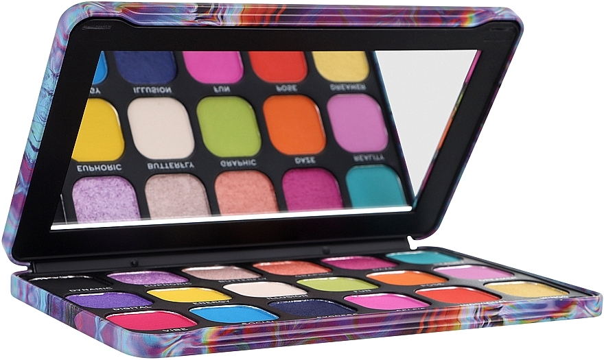 Eyeshadow Palette - Makeup Revolution Forever Flawless Digi Butterfly Shadow Palette — photo N4