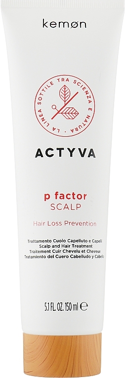Anti Hair Loss Scalp Treatment - Kemon Actyva P Factor Scalp — photo N1
