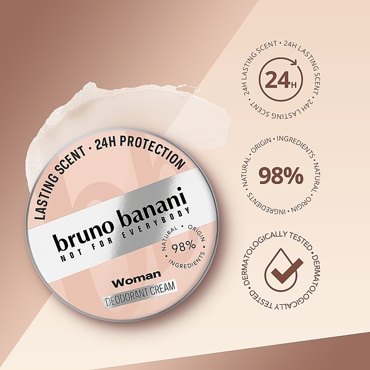 Bruno Banani Woman - Deodorant Cream — photo N4