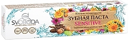 Fragrances, Perfumes, Cosmetics Toothpaste "Sensitive" - Svoboda 