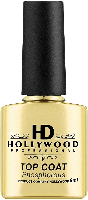 Top Coat - HD Hollywood Rubber Top Coat Phosphorus — photo N1