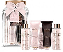 Set, 6 products - Grace Cole The Luxury Bathing Silent Night — photo N1