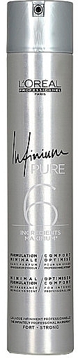 Hair Spray - L'Oreal Professionnel Infinium Pure Strong — photo N1