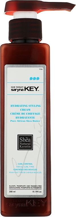 Moisturizing Hair Cream - Saryna Key Pure African Shea Curl Control Cream — photo N1