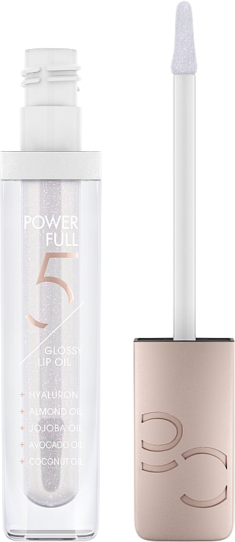 Glossy Lip Oil - Catrice Power Full 5 Glossy Lip Oil — photo N2