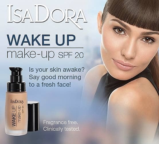 Foundation - IsaDora Wake Up Make-Up Foundation SPF 20 — photo N2