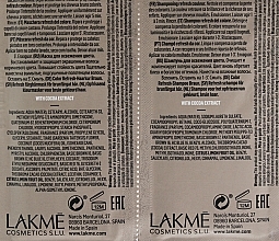 Sample Set - Lakme Teknia Color Refresh Cocoa Brown (sh/10ml + mask/10ml) — photo N3