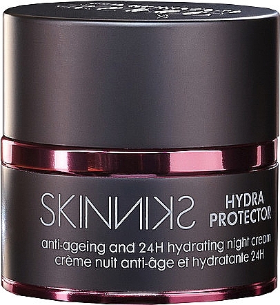 24H Moisturizing Anti-Aging Night Cream - Skinniks Hydra Protector Anti-ageing 24H Hydrating Night Cream — photo N1