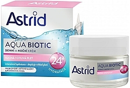 Fragrances, Perfumes, Cosmetics Moisturizing Face Cream - Astrid Aqua Biotic