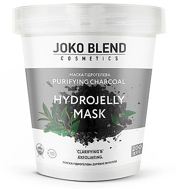 Hydrogel Face Mask - Joko Blend Purifying Charcoal Hydrojelly Mask — photo N3