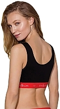 Sport Top with Wide Straps PS003, black - Passion — photo N2