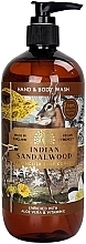 Hand & Body Wash Gel 'Indian Sandalwood' - The English Soap Company Anniversary Indian Sandalwood Hand & Body Wash — photo N1