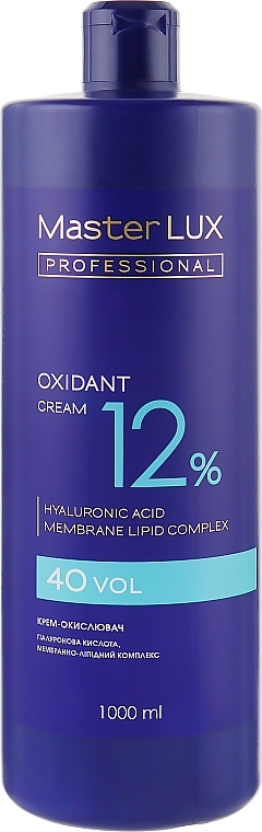 Cream Oxidizer 12% - Master LUX Professional — photo N1