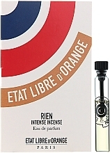 Fragrances, Perfumes, Cosmetics Etat Libre d'Orange Rien Intense Incense - Eau de Parfum (sample)